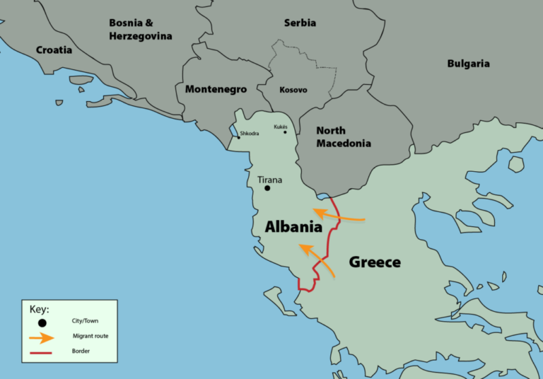 January 18, 2021 06:00 – Albanian-Greek Border, South Eastern Albania ...